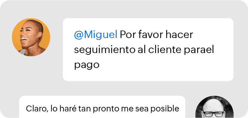 Colabora en Zoho Books